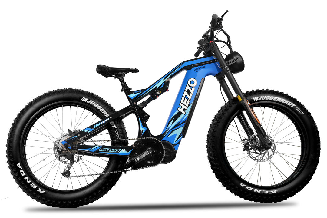 K9 Carbon / Mittelantrieb Fat Tire Elektro-MTB