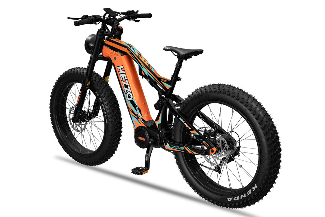 K9 Carbon / Mittelantrieb Fat Tire Elektro-MTB