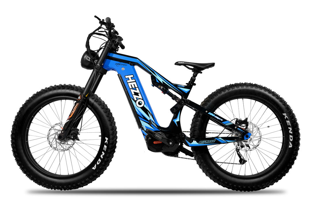 K9 Carbon / Mittelantrieb Fat Tire Elektro-MTB