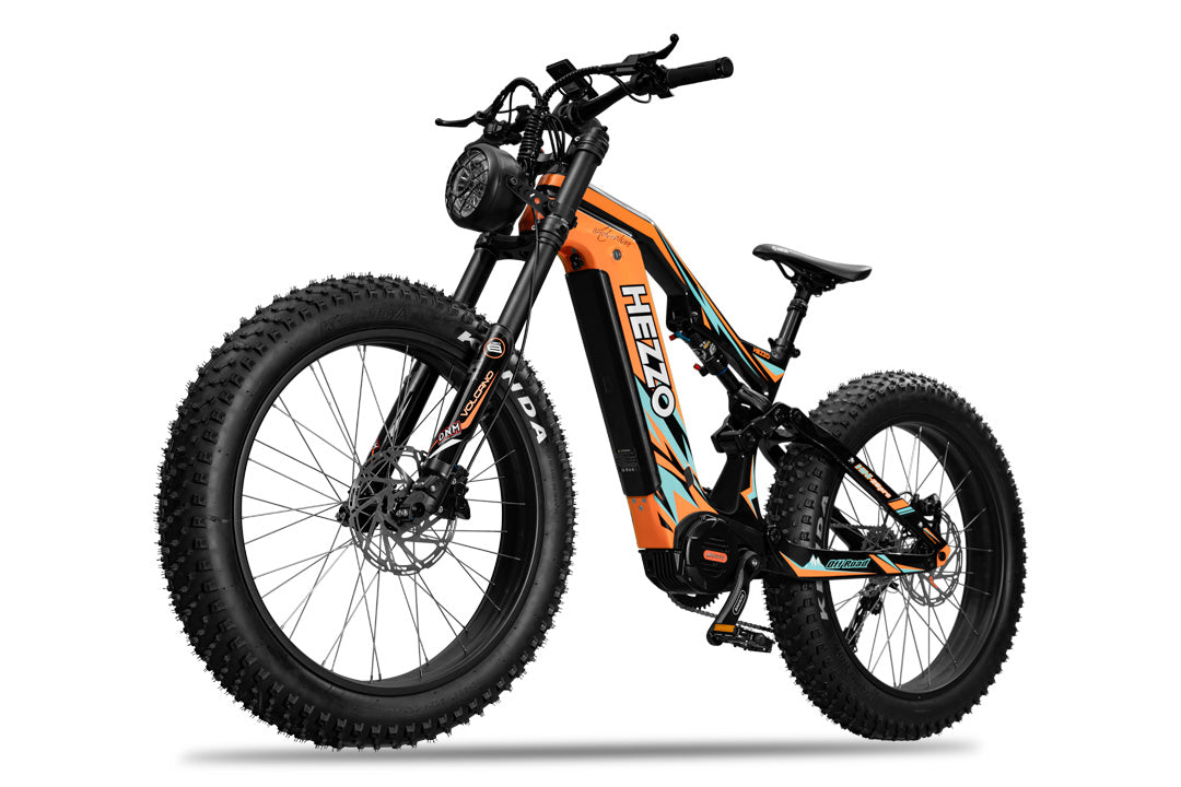 K9 Carbon / Mittelantrieb Fat Tire Elektro-MTB